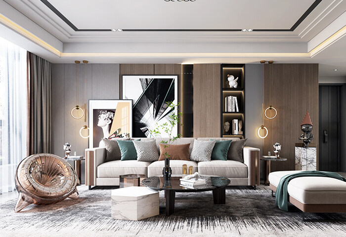 青鐵海譽府,輕奢風(fēng)格