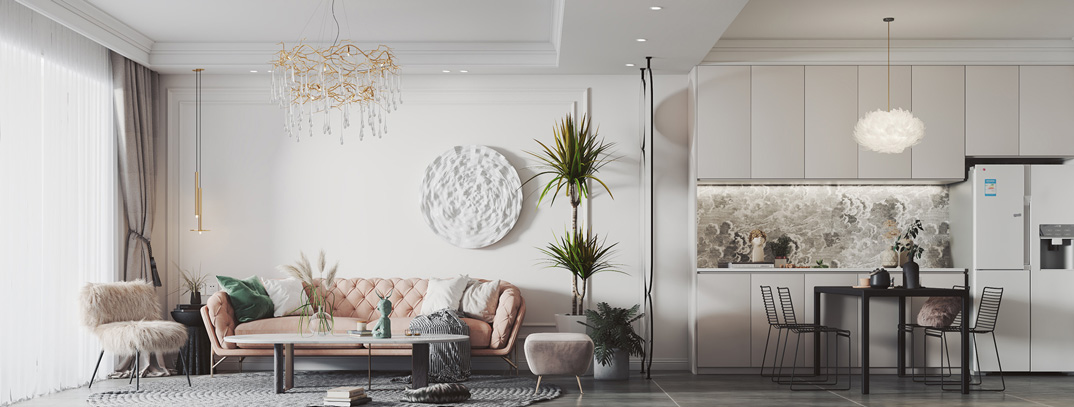 日廣雅居130㎡三室兩廳客餐廳北歐風格裝修案例效果圖-詳細.jpg